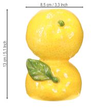 Produkt Wazon na kwiaty cytryna ceramiczny wazon dekoracja Śródziemnomorska wys. 13cm