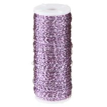 Produkt Drut z efektem bulionu Ø0,30mm 100g/140m Lawenda