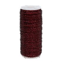 Produkt Drut z efektem bulionu Ø0.30mm 140m Bordeaux