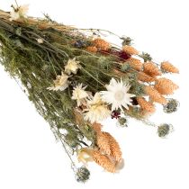 Produkt Bukiet z suszonych kwiatów idealny do eleganckiej dekoracji stołu w stylu rustykalnym, 50 cm