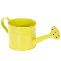 Produkt Kolorowa dekoracyjna konewka, Ø11cm, wys.9,5cm, do sadzenia, wiosenna dekoracja stołu, metalowa, zestaw 8 sztuk