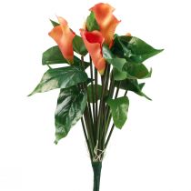 Produkt Kalia Lilia Morelowa Kalia Sztuczne Kwiaty Pomarańczowy Egzotyczny 44cm