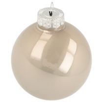 Produkt Bombki choinkowe szklane różowo-kremowe Ø60mm 24 szt.