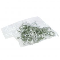 Produkt Ozdobna kokardka choinkowa 9cm z brokatem zielonym 12 szt