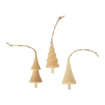 Produkt Ozdoby choinkowe jodła drewniana, zawieszka drewniana naturalna 7-8cm 12 sztuk