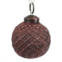 Produkt Ozdoby choinkowe vintage Ozdoby świąteczne szklane Ø5cm 9szt