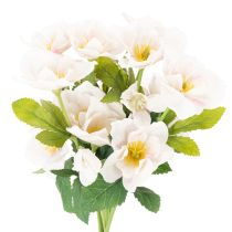 Produkt Sztuczny bukiet róż świątecznych, bukiet świąteczny, 35cm, 6 sztuk