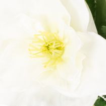 Produkt Sztuczny bukiet róż świątecznych, biały, sztuczna dekoracja świąteczna