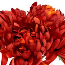 Produkt Bukiet chryzantem cynobrowy czerwony 28cm 6 szt