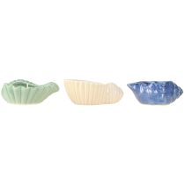 Produkt Świeca Citronella Shell Ceramic Outdoor Candle 14cm 3szt