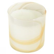 Produkt Świeca zapachowa Citronella w białym szkle Ø12cm W12,5cm