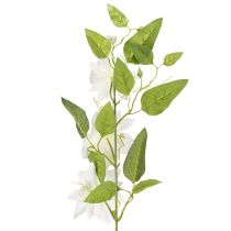 Produkt Sztuczna gałązka powojnika z kwiatami do eleganckiej i łatwej w pielęgnacji dekoracji, 81 cm, 2 sztuki