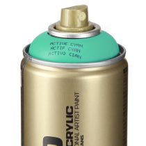 Produkt Farba w sprayu w kolorze turkusowym Fluo Neon w sprayu Cyan 400ml