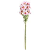 Produkt Sztuczne kwiaty kosmosu różowe 77 cm Kwiaty dekoracyjne Sztuczne rośliny Kwiaty jedwabne Zestaw 3 szt.