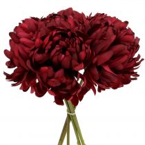 Bukiet chryzantem Bordeaux 28cm 6szt.