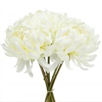Produkt Dekoracyjny bukiet chryzantem biały 28cm 6 szt