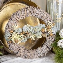 Pudełko DIY wianek na drzwi wieniec adwentowy wieniec bożonarodzeniowy Ø38cm