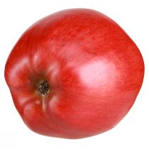 Produkt Dekoracyjny atrapa owocowa w kształcie jabłka w kolorze czerwonym 9 cm