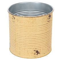Produkt Doniczka ozdobna z metalu w kolorze moreli, ozdoba letnia, Ø15,5 cm, wys. 15 cm