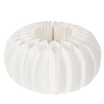 Produkt Bombka dekoracyjna papierowa, nowoczesna dekoracja dyniowa, papier o strukturze plastra miodu, 34 cm, 2 sztuki