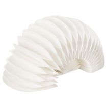 Produkt Bombka dekoracyjna papierowa, nowoczesna dekoracja dyniowa, papier o strukturze plastra miodu, 34 cm, 2 sztuki
