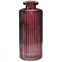 Produkt Ozdobne butelki szklane retro mini wazony Berry W13cm 6 szt