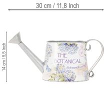 Produkt Dekoracyjna konewka hortensja metalowa vintage kwiaty 30x11x14,5 cm