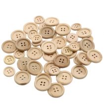 Produkt Guziki ozdobne naturalne 1,5cm - 2,5cm 150 szt