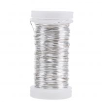 Produkt Drut dekoracyjny emaliowany srebrny Ø0,50mm 50m 100g