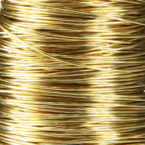 Produkt Drut dekoracyjny emaliowany Ø0,30mm 30g/50m złoty
