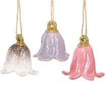 Produkt Dekoracyjna konwalia do zawieszania kwiatów ceramicznych 7cm 3 szt