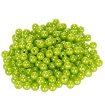 Produkt Koraliki dekoracyjne, zielone jabłko, Ø8mm, 250 sztuk
