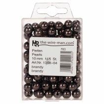 Produkt Koraliki dekoracyjne brązowe Ø10mm 115 szt