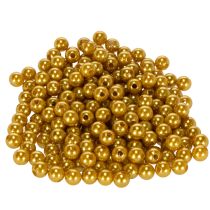 Produkt Koraliki dekoracyjne złote Ø8mm 250 szt