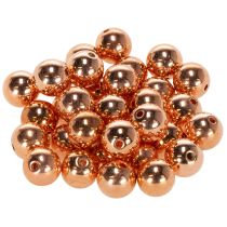 Produkt Koraliki ozdobne miedziane metaliczne 14mm 35 szt