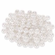 Produkt Koraliki dekoracyjne białe Ø10mm 115 szt