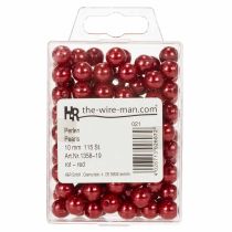 Produkt Koraliki dekoracyjne Ø10mm czerwone 115 szt