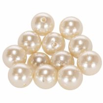 Produkt Koraliki ozdobne Ø2cm szampańskie 12 szt