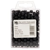 Produkt Koraliki ozdobne Ø8mm czarne 250 szt.