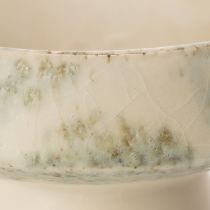 Produkt Dekoracyjna miska ceramiczna, kremowo-szaro-zielona, Ø20cm, wys.16cm