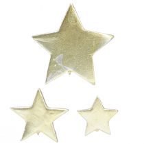 Produkt Gwiazdki dekoracyjne rozsypane złote Ø3-7cm – II gatunek – 44 sztuki