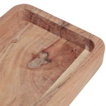 Produkt Taca dekoracyjna, podłużne drewno akacjowe, naturalne 40×15cm