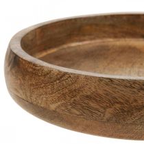 Produkt Dekoracyjna miska drewno mango miska drewniana talerz drewniany Ø30cm