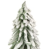 Produkt Choinka dekoracyjna ośnieżona podstawa z korą Ø20cm H50cm