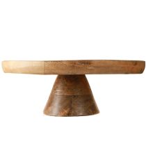 Produkt Talerz dekoracyjny z motywem brzoskwiniowego drewna mango Ø26cm W9,5cm