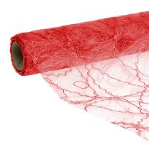Produkt Taśma dekoracyjna flizelinowa czerwona 30cm 5m