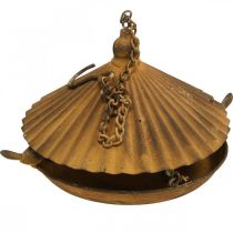 Produkt Dekoracyjna kąpiel dla ptaków, wanienka dla ptaków, ruszt ozdobny ogród Ø23cm W27,5cm