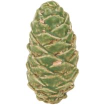 Produkt Szyszki dekoracyjne ceramiczne mix zielono-żółto-brązowe 8,5cm 6 szt.