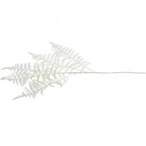 Produkt Deco paproć sztuczna roślina liść paproci sztuczna paproć biała L78cm