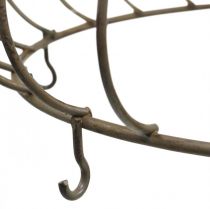 Produkt Korona dekoracyjna do zawieszenia korony metalowej antycznej na 6 haczyków Ø28cm